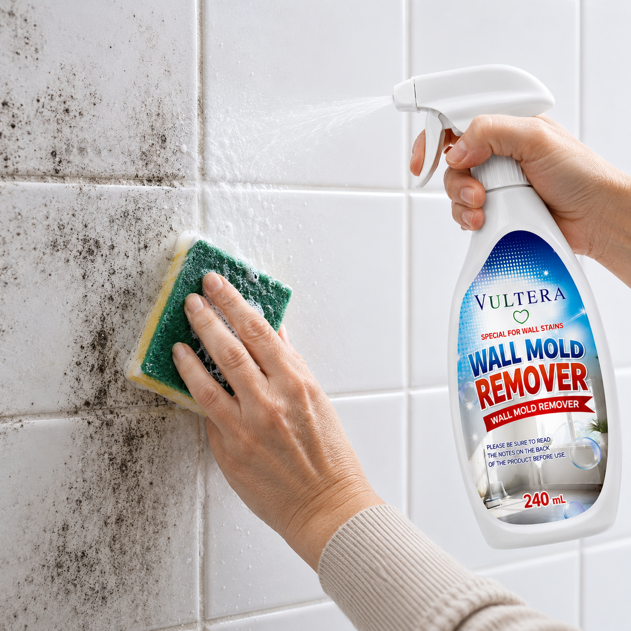 Spray removedor de moho y hongos